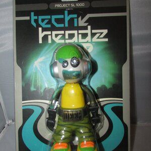 VTG Tech Headz Dark Project SL1000 Limited Edition 185/666 Green New In Package